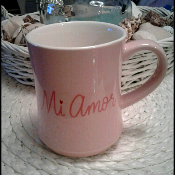 💗💗'Mi Amor' Pink Mug💗💗 - Picture 1 of 2